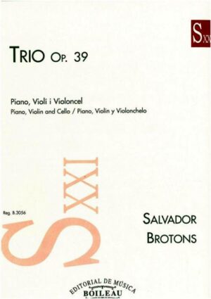 Trio, per a violí, violoncel i piano